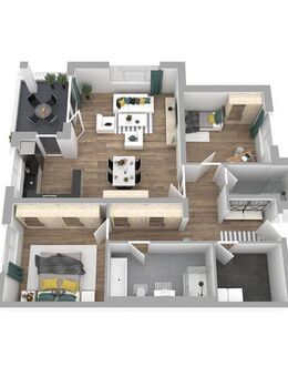 IN BAU- NEUBAU VON 16 EIGENTUMSWOHNUNGEN IN ABSOLUTER SPITZENLAGE VON BAD HERSFELD - EHEMALS STADTHOTEL - Bad Hersfeld