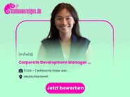 Corporate Development Manager Energy (m/w/d)