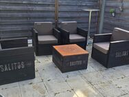 SALITOS Lounge Möbel Set (5 Tlg.) - handgefertigtes outdoor Möbelset - Wolfsburg