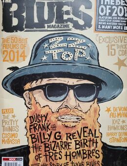THE BLUES MAGAZINE feat. ZZ TOP plus 15-Track-CD - Frankfurt (Main) Sachsenhausen-Süd