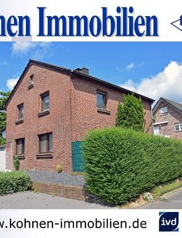Top gepflegtes Ein- bis Zweifamilienhaus in sehr ruhiger, zentraler Lage von 41334 Nettetal-Hinsbeck - Nettetal