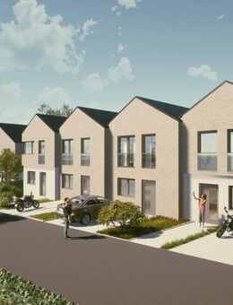 Modernes und Nachhaltiges Reihenendhaus in der Nachbarschaft zum Bagnopark in Burgsteinfurt - Steinfurt