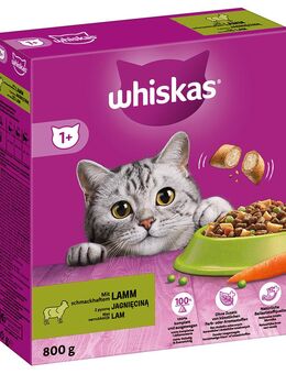 Whiskas 1+ Lamm - 800 g