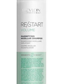 REVLON PROFESSIONAL Haarshampoo Re/Start VOLUME Magnifying Micellar Shampoo 250 ml, Langanhaltender Lifting-Effekt und strahlender Glanz für feines Haar.