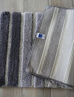 Kleine Wolke Badteppich 60x100cm Silbergrau, Neuwertig - Bad Bederkesa
