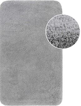 Homie Living Badematte Porto Azzurro, Höhe 30 mm, rutschhemmend beschichtet, fußbodenheizungsgeeignet, schnell trocknend, Polyester, rechteckig, Badteppich, uni, rechteckig & rund, waschbar, Badezimmerteppich