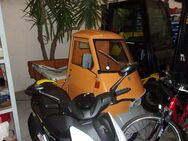 orginal Piaggio Ape TL2 Moped Dreirad m deutschen Dokumente in orange, behutsam aufgearbeitet - Karlsruhe