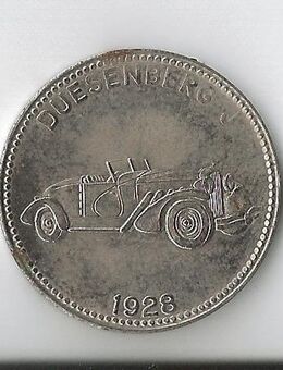 Shell Sammelmünze Duesenberg 1928 - Bremen