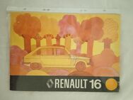 Renault 16. Betriebsanleitung. Original. - Karlsruhe