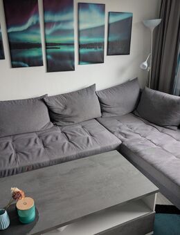 Graues Ecksofa von Segmüller - Unterhaching
