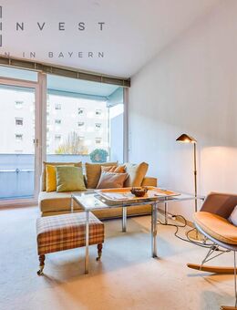Exzellente Kapitalanlage! - Traumhafte 2 Zimmer Etagenwohnung mit Südbalkon - München