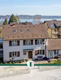 Bezugsfreie 4-5-Zi.-Wohnung im EG mit eigenem Garten in bevorzugter, seenaher Lage von Dingelsdorf - Konstanz