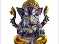 Ganesha sitzend Messing aubergine 21cm 3kg in 22113
