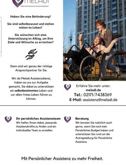 Ihr Leben verdienstvolle Freiheit. Meladi macht es möglich! - Herzogenrath Zentrum