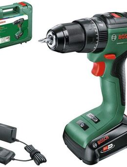 Bosch Home & Garden Akku-Schlagbohrschrauber UniversalImpact 18V-60, Inkl. Koffer, mit Akku 18V/2Ah und Ladegerät