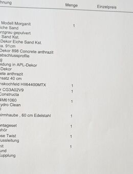 Moderne Einbauküche – top gepflegt – 5 Jahre alt – VB 2000 € - Cottbus
