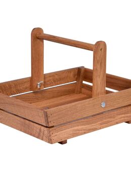 Dobar Erntekorb Eichenholz Holzkorb Gartenkorb Dekokorb #29025 - Birkenfeld (Baden-Württemberg)