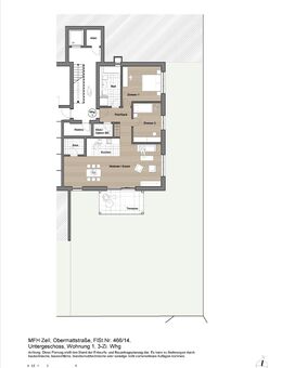 3 Zimmer Eigentumswohnung in 79669 Zell i. W., Obermattstraße, Neubau - Zell (Wiesental)