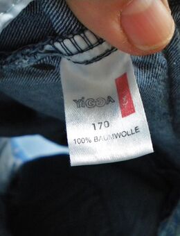 Yigga-Mädchen-Jeans-Shorts,Denim,Blau,5-Pocket,Größe 170 - Linnich