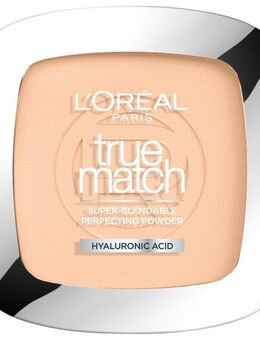 L'ORÉAL PARIS Puder L'Oréal Paris True Match Puder, Mildert Erscheinungsbild feiner Linien, variable Deckkraft, mattiert.
