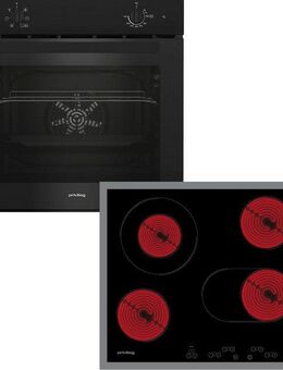 Privileg Backofen-Set BAKO 100 Black, Hydrolyse, Hydrolyse - schnelle und mühelose Reinigung mit der Kraft des Dampfes