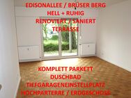 EDISONALLEE BRÜSER BERG HELL + RUHIG HOCHPARTERRE TERRASSE RENOVIERT DUSCHBAD PARKETT TG-STELLPL. - Bonn