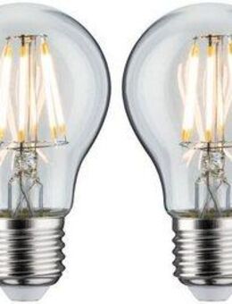 Paulmann LED-Filament 4er Pack 7W E27 klar 2700K, E27, 4 St., Warmweiß
