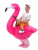 AUFBLASBAR ROSA FLAMINGO KOSTÜM Party Hallo Halloween Karneval in 42105
