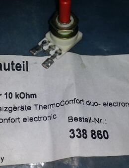 Poti Potentiometer 10KOhm 338860 für Nachtspeicheröfen - Berlin Marzahn-Hellersdorf