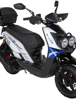 GT UNION Motorroller PX55 Cross Conzept 125, 124,6 ccm, 85 km/h, Euro 5, (Set), Luftgekühlter Motor
