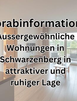 tolle Lage. energetisch top saniert, mit Balkon 3 Zimmer, Bad, Balkon - Schwarzenberg (Erzgebirge)