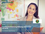 Fachbereichsleitung Bildung und Kultur (m/w/d) - Limbach-Oberfrohna