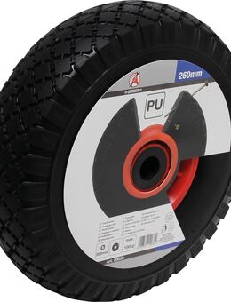 2 x Rad Sackkarre Bollerwagen Handwagen Vollgummi 260x85 mm 3.00-4 - Eschershausen