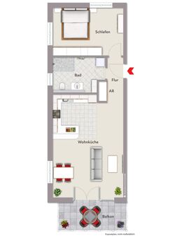 2-Zimmer-Wohnung - Lauingen (Donau)