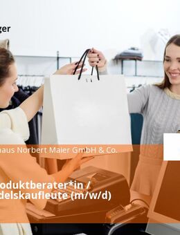 Medizinproduktberater*in / Einzelhandelskaufleute (m/w/d) - Haar