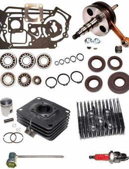 SIMSON KIT MOTOR ZYLINDERKOPF WELLE LAGER Set2532 - Wuppertal