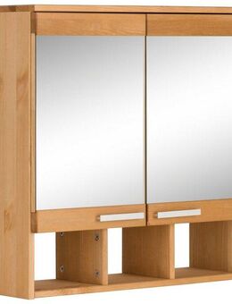 Home affaire Spiegelschrank JOSIE Breite 60 cm, aus Massivholz, verstellbarer Einlegeboden, Metallgriffe