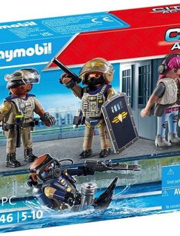 Playmobil® SWAT-Figurenset (71146), My Action Heroes Konstruktions-Spielset, (37 St), Made in Europe