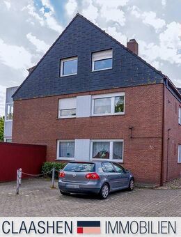 Charmante Dachgeschosswohnung mit Garage - Norden