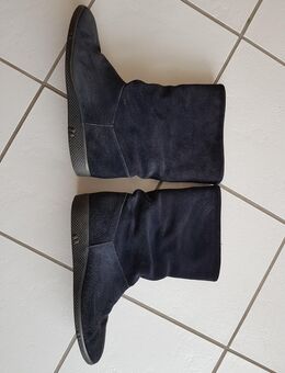 Blaue Rauleder Winterstiefel Stiefel Größe 5 1/2 F SALAMANDER - Hamburg Wandsbek