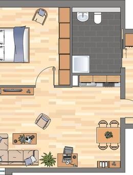 2-Zimmer-Wohnung in Hannover Südstadt ~barrierefreie Wohnung ~ - Hannover