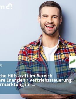 Studentische Hilfskraft im Bereich erneuerbare Energien / Vertriebssteuerung / Direktvermarktung im Portfoliomanagement (m/w/d) - Düsseldorf