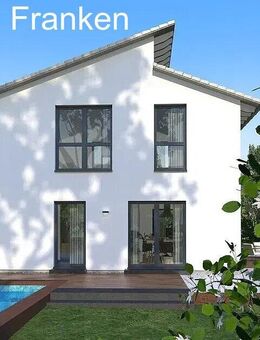 Ein­fa­mi­li­en­haus mit versetztem Pultdach - Kammerstein