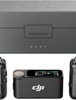 DJI Mikrofon Mic 2 (2 Sender + 1 Empfänger + Ladeschale)