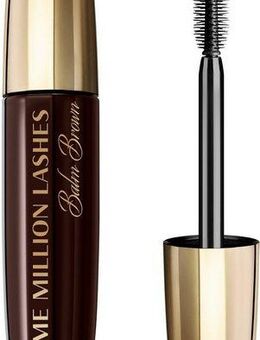 L'ORÉAL PARIS Mascara Volume Million Lashes Balm Brown, mit natürlichen Inhaltsstoffen