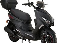 Alpha Motors Motorroller Speedstar FI, 50 ccm, 45 km/h, Euro 5, (mit Topcase), mit Lenkerschloss
