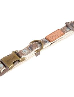 Zolux Taiga Halsband, braun - Größe S: 25 - 40 cm Halsumfang, B 15 mm