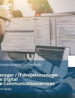 Service Manager / IT-Projektmanager (w/m/d) im Digital Workspace-Communicationservices - Frankfurt (Main)