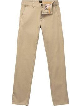 BOSS ORANGE Chinohose tapered mit BOSS Logo hinten