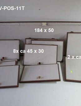 Klappen-Posten für Selbstausbau: 11 helle Fronten (1 große Tür, 2 mittelgroße & 8 kleine Klappen) Sonderpreis - Schotten Zentrum